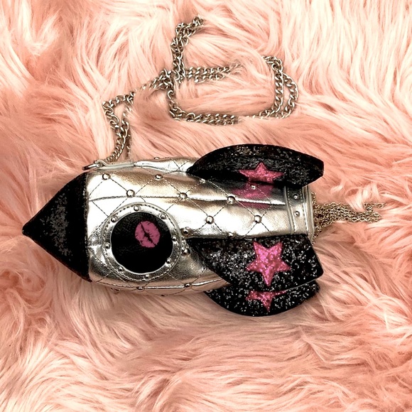 Betsey Johnson Handbags - Betsey Johnson Rocket ship crossbody purse